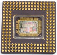 Intel 80486SX processor - back view